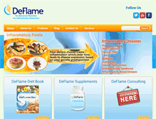 Tablet Screenshot of deflame.com